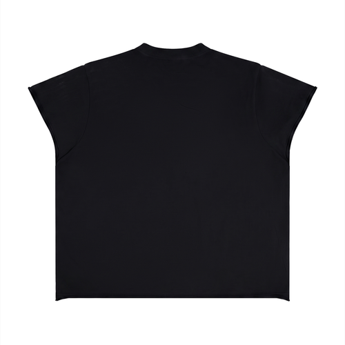 Outside Boxy Raw Edge T-Shirt