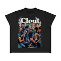 Outside Boxy Raw Edge T-Shirt